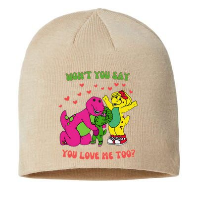 Barney Baby Bop And Bj WonT You Say You Love Me Too Sustainable Beanie