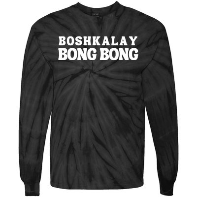 Boshkalay Bong Bong Groovy Tie-Dye Long Sleeve Shirt