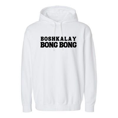 Boshkalay Bong Bong Groovy Garment-Dyed Fleece Hoodie