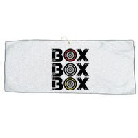 Box Box Box F1 Tyre Compound V2 Design Car Lover Large Microfiber Waffle Golf Towel