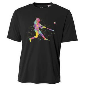 Baseball Boy Cooling Performance Crew T-Shirt