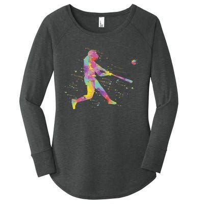 Baseball Boy Women's Perfect Tri Tunic Long Sleeve Shirt