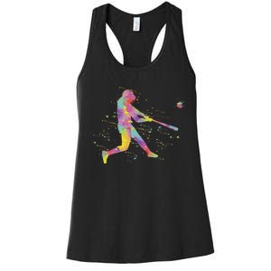 Baseball Boy Women's Racerback Tank