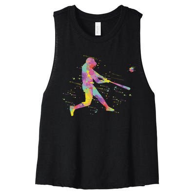 Baseball Boy Women's Racerback Cropped Tank