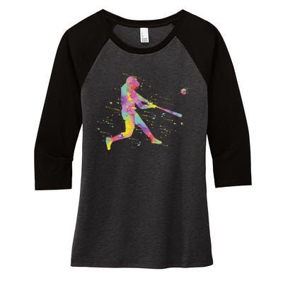 Baseball Boy Women's Tri-Blend 3/4-Sleeve Raglan Shirt