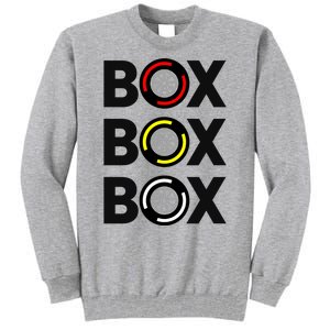 Box Box Box Racing Gift Race Car Driver Tall Sweatshirt