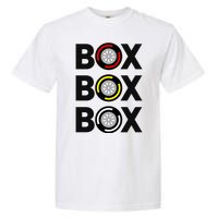 Box Box Box Racing Gift Race Car Driver Garment-Dyed Heavyweight T-Shirt