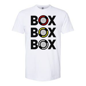 Box Box Box Racing Gift Race Car Driver Softstyle CVC T-Shirt