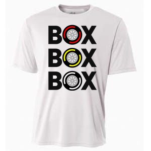 Box Box Box Racing Gift Race Car Driver Cooling Performance Crew T-Shirt