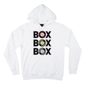 Box Box Box Racing Gift Race Car Driver Hoodie