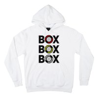 Box Box Box Racing Gift Race Car Driver Hoodie