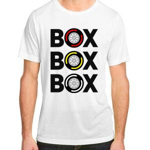 Box Box Box Racing Gift Race Car Driver Adult ChromaSoft Performance T-Shirt