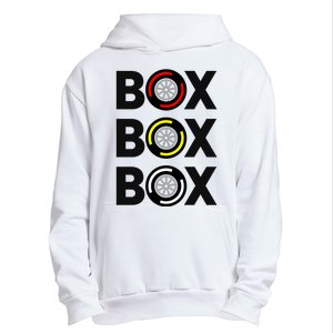 Box Box Box Racing Gift Race Car Driver Urban Pullover Hoodie