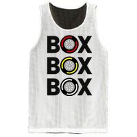 Box Box Box Racing Gift Race Car Driver Mesh Reversible Basketball Jersey Tank