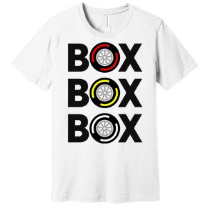 Box Box Box Racing Gift Race Car Driver Premium T-Shirt