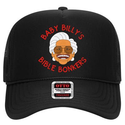 Baby Bi!lly Bible Bonkers Uncle Baby Bi!lly Bible Bonkers High Crown Mesh Back Trucker Hat