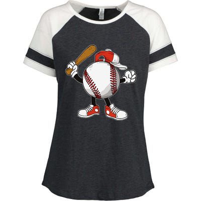 Baseball Boy Enza Ladies Jersey Colorblock Tee