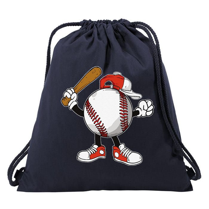 Baseball Boy Drawstring Bag