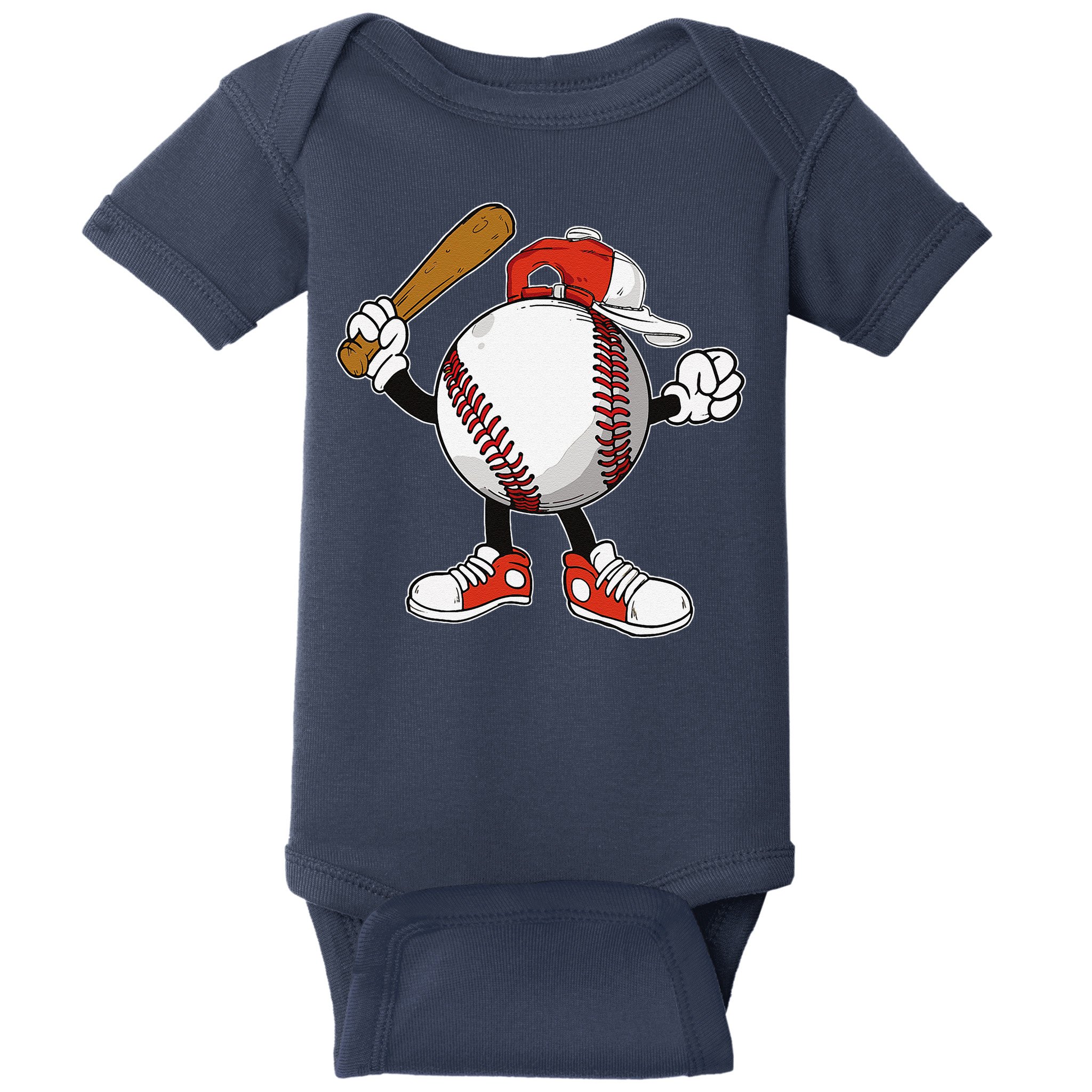 Baseball Boy Baby Bodysuit