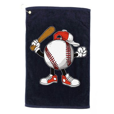 Baseball Boy Golf Towel