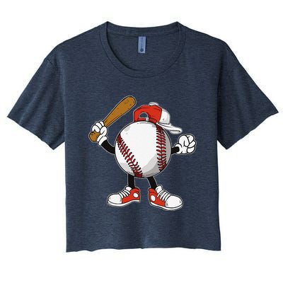 Baseball Boy Women's Crop Top Tee