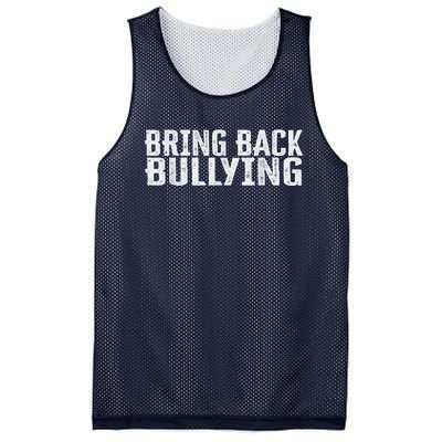 Bring Back Bullying Mesh Reversible Basketball Jersey Tank