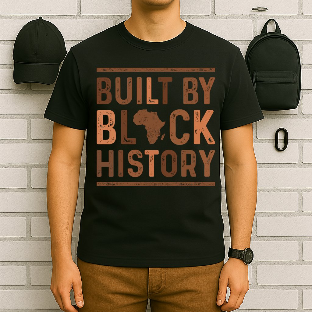Built By Black History T-Shirt