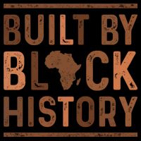 Built By Black History Drawstring Bag