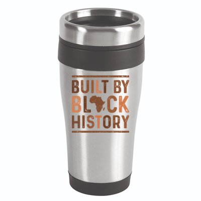 Built By Black History 16oz Travel Tumbler