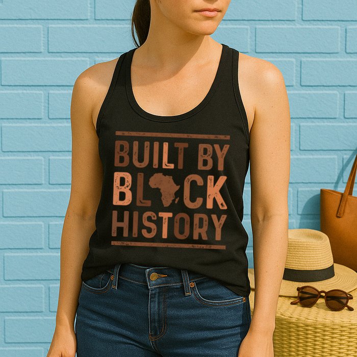 Built By Black History Womens Tank Top