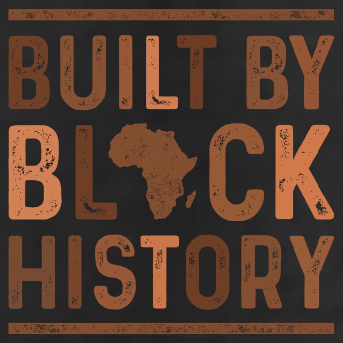 Built By Black History Golf Towel