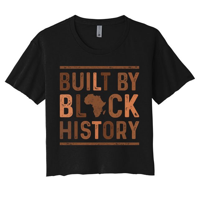 Built By Black History Crop Top