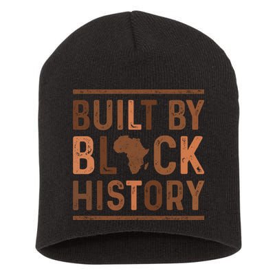 Built By Black History Short Acrylic Beanie