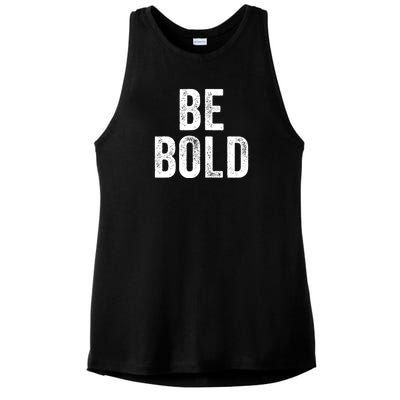 Be Bold Ladies PosiCharge Tri-Blend Wicking Tank