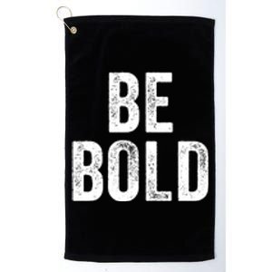 Be Bold Platinum Collection Golf Towel