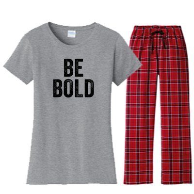 Be Bold Women's Flannel Pajama Set