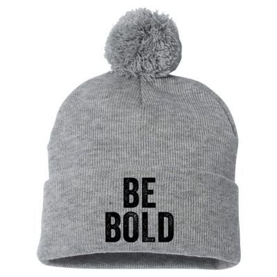 Be Bold Pom Pom 12in Knit Beanie