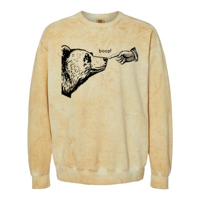 Boop Bear Colorblast Crewneck Sweatshirt