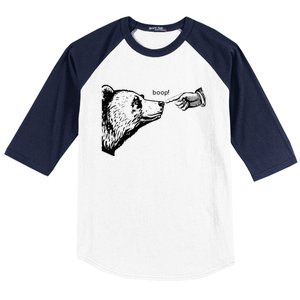 Boop Bear Baseball Sleeve Shirt