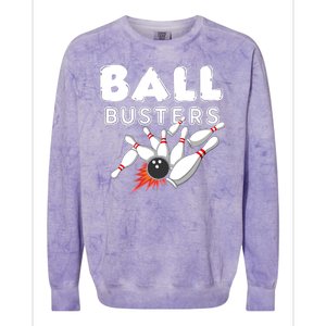 Bowling Ball Busters Colorblast Crewneck Sweatshirt