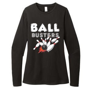 Bowling Ball Busters Womens CVC Long Sleeve Shirt