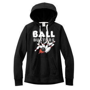 Bowling Ball Busters Women's Fleece Hoodie