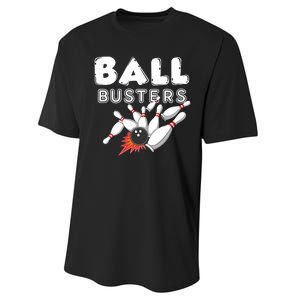 Bowling Ball Busters Performance Sprint T-Shirt