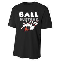 Bowling Ball Busters Performance Sprint T-Shirt