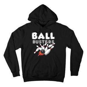 Bowling Ball Busters Tall Hoodie