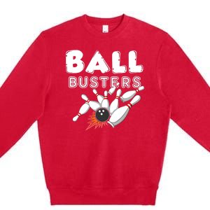 Bowling Ball Busters Premium Crewneck Sweatshirt