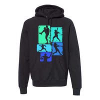 Baseball Batter Premium Hoodie