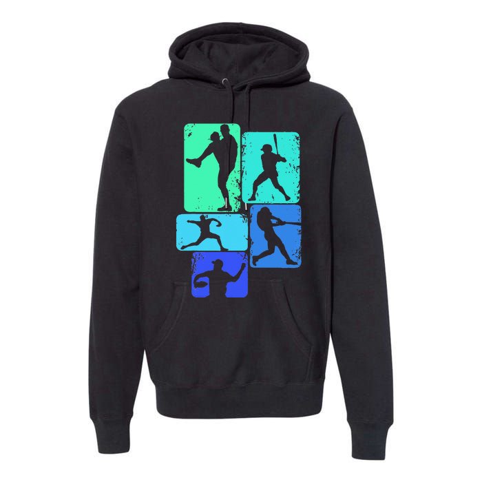 Baseball Batter Premium Hoodie