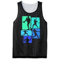 Baseball Batter Mesh Reversible Basketball Jersey Tank