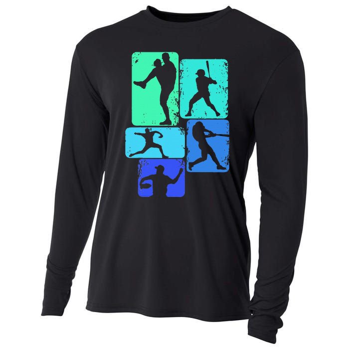 Baseball Batter Cooling Performance Long Sleeve Crew